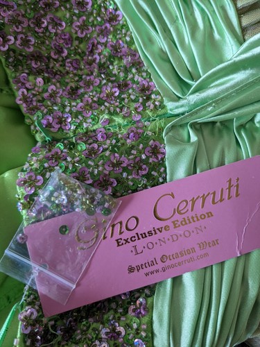 Gino cerruti green pink prom - cerruti,