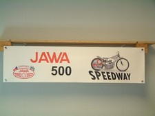 JAWA 500 Speedway Bike Banner