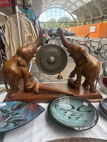 Antique wooden carved - wooden,