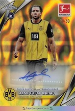 50/50 Almugera Kabar RC Rookie Topps Chrome 2024/25 Auto Autograph Dortmund 