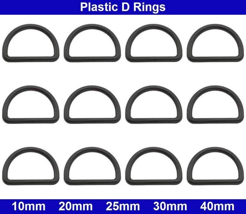 Plastic rings 10mm - d, 10mm,