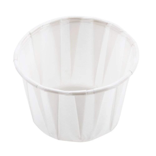 Compostable paper souffle cup - compostable,