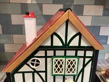 Vintage Small Dolls House 35Lx24Wx42H cm Exceptional Good Used Condition