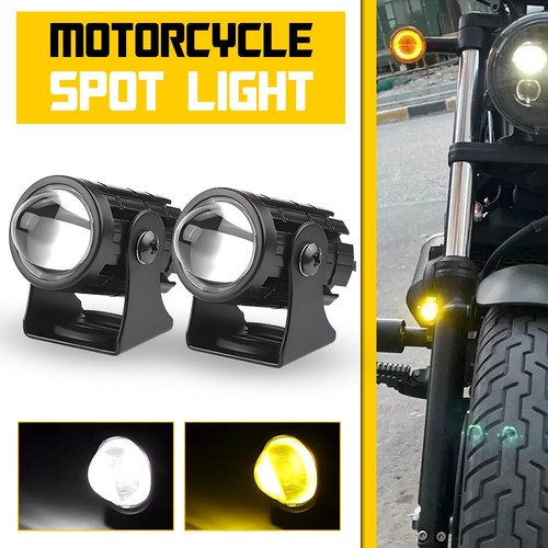Motorcycle led headlight - 2x,