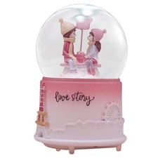 Musical Snow Globes Light up
