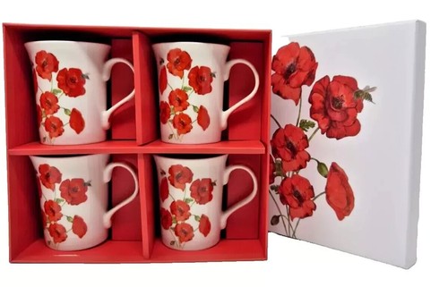 Red poppy bees coffee - 4,