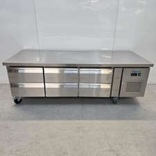 Bench Fridge Stainless 6