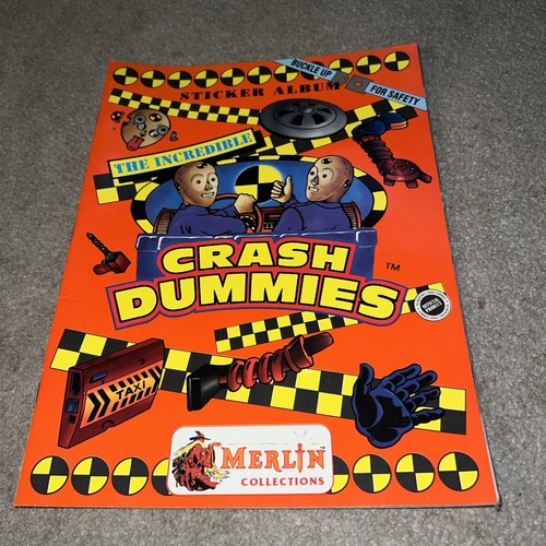 Crash dummies sticker album - crash,