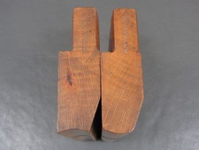Pair vintage wooden moulding