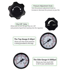 CO2 Regulator Beer Soda Keg