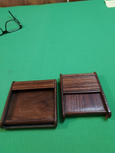 Vintage mahogany tambour - mahogany,