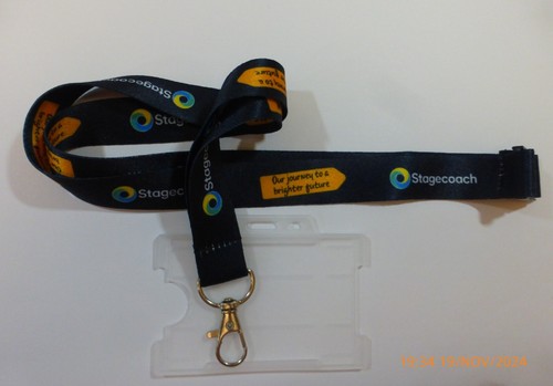 New stagecoach bus lanyard and - stagecoach,