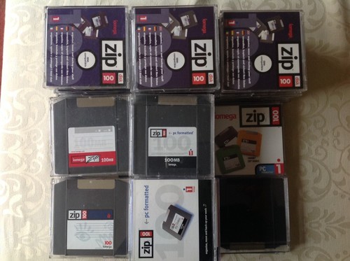 Iomega zip 100 disks - iomega,