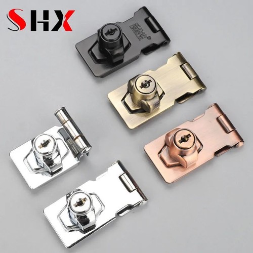 Locking hasp and - hasp, with