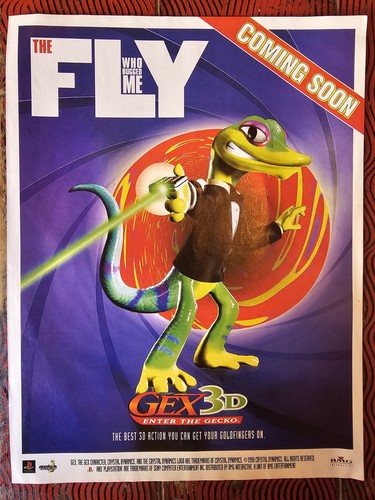 Gex enter the gecko - gex, 3d: