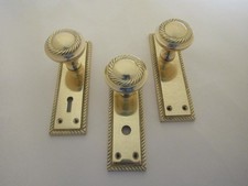 Georgian lever Door handles