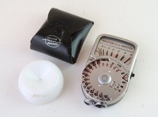 Weston Euro Master Exposure Meter with Invercone
