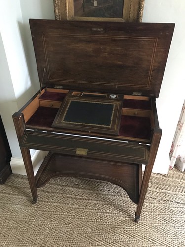 Antique georgian lift top - antique,