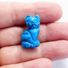 Gemstone Cat Hand Carved