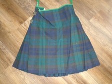 BLACKWATCH KILT HEIGHT 176CM WAIST 84CM VINTAGE ITEM BRITISH ARMY ISSUE