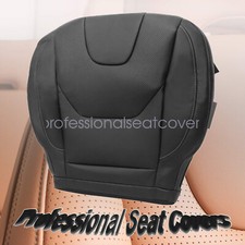 For 2013-2017 Ford Fusion Titanium Driver Side Bottom Leather Seat Cover Black
