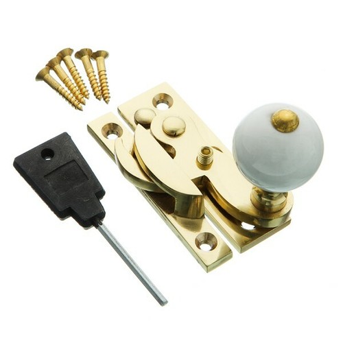 Solid brass sash window - solid,