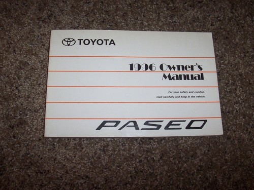 1996 toyota paseo - 1996,