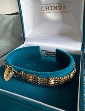 9ct Gold Gate Bracelet with