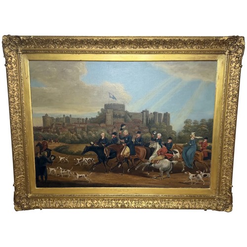 Large oil painting king - large,