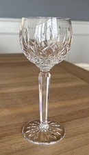 Waterford Crystal Lismore Hock Wine Glass - 7 1/2” Tall - Great!