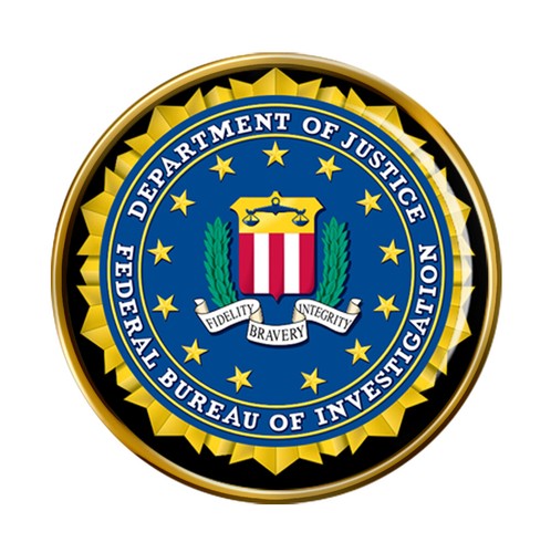 Fbi pin badge - pin,