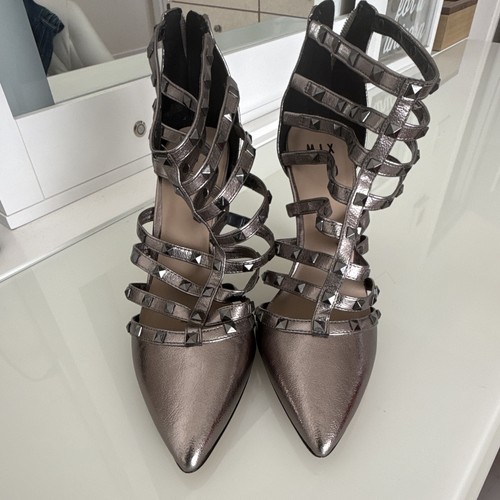Mix silver solid studded - no.,