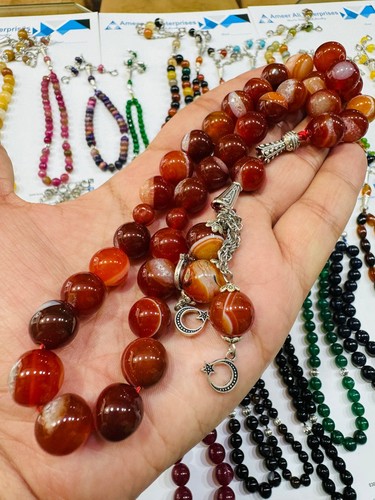 Natural agate stone islamic - agate,