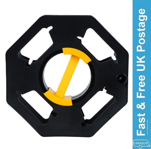 Black cable tidy reel main - cable,