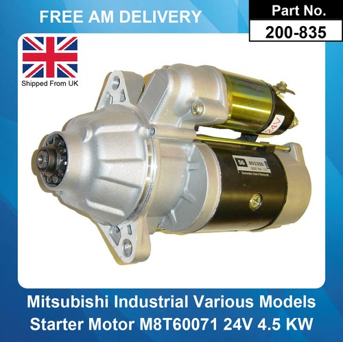 Starter motor for - for, mitsubishi