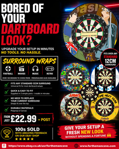 Personal dartboard surround - personal,
