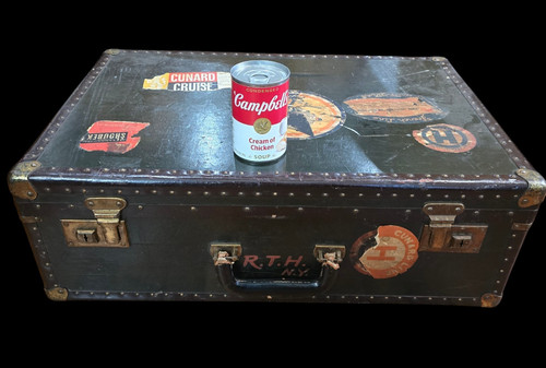 Vintage wardrobe trunk - vintage,