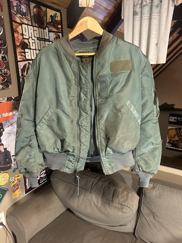 80s alpha industries usaf - industries, ma-1