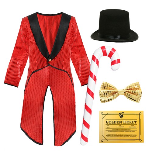 Adults willy wonka costume - willy,
