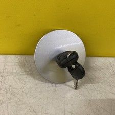 1998-2006 PEUGEOT 206 SILVER PETROL / DIESEL FUEL CAP WITH TWO KEYS