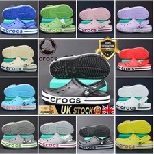 2025 Brand New Genuine Crocs Bayaband Casual Beach Clog Sandals Unisex UK Stock