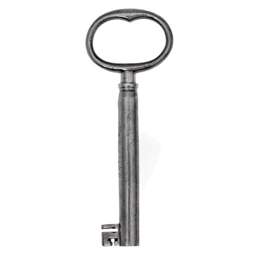 Victorian iron cabinet key - victorian,