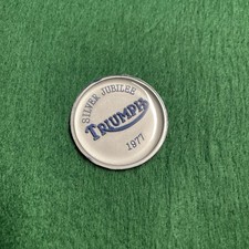 Triumph Silver Jubilee T140VJ Fuel Gas Petrol Tank Centre Badge 83-7093 NEW