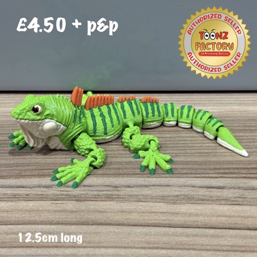 Mini iguana fidget - iguana,