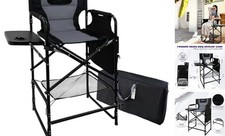 Tall folding directors chair - tall,