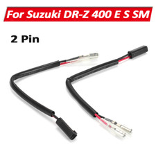 Rear Turn Signal Wire Adapter Leads Plug&Play Connector For SUZUKI DR-Z 400 S/E
