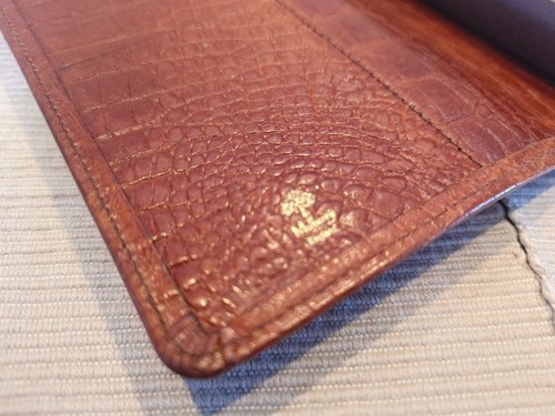 Mulberry leather agenda - leather,