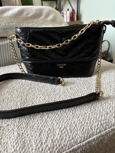 Dune black faux leather - dune,