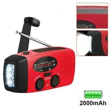 Portable AM FM Hand Crank