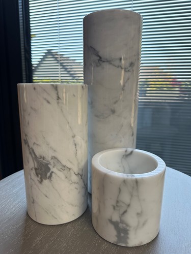 Vases set carrara - set, of